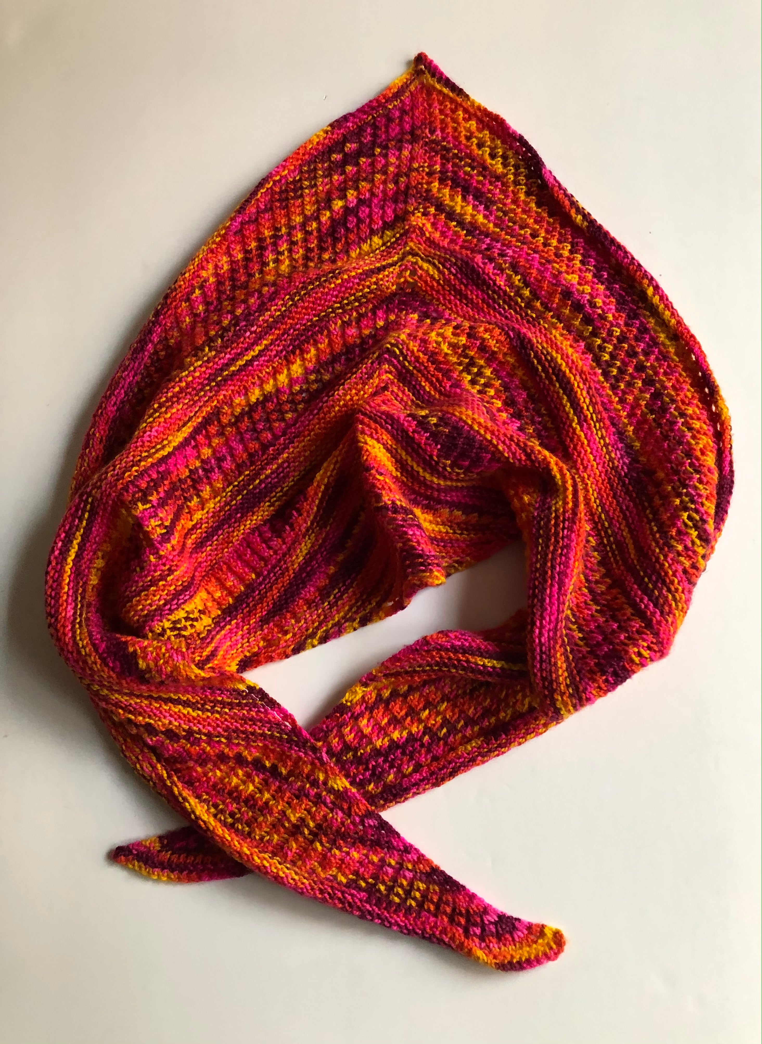 The Sunset Shawlette