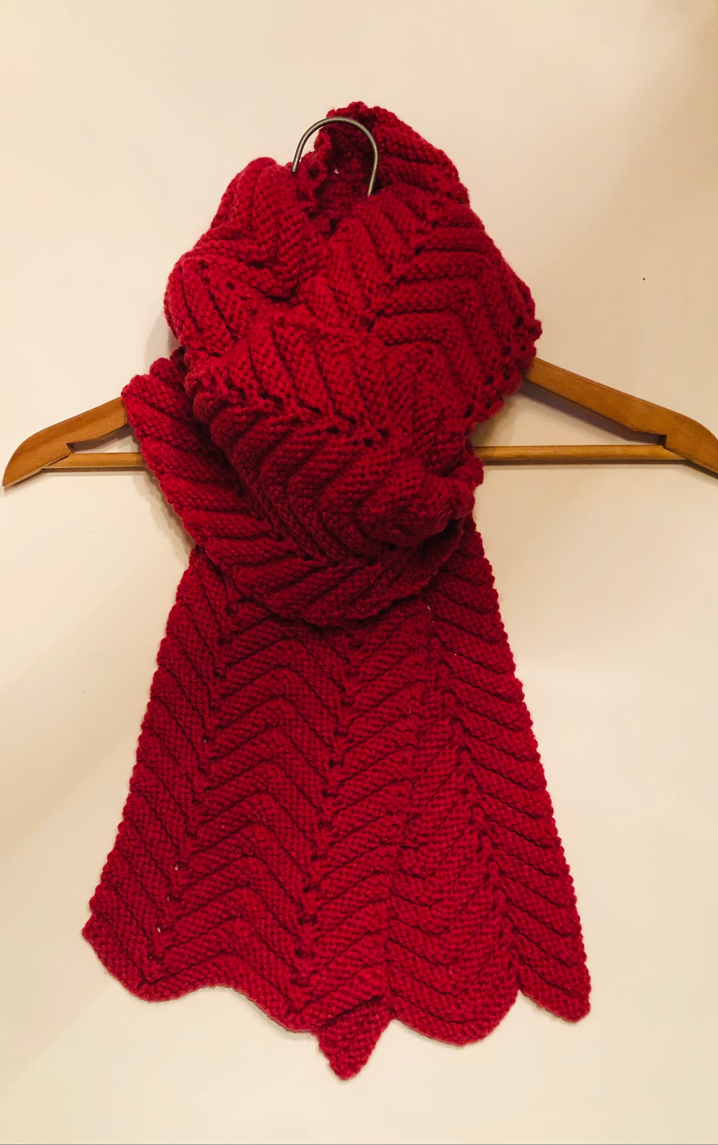 Go-with-the-Flo Ripple Scarf